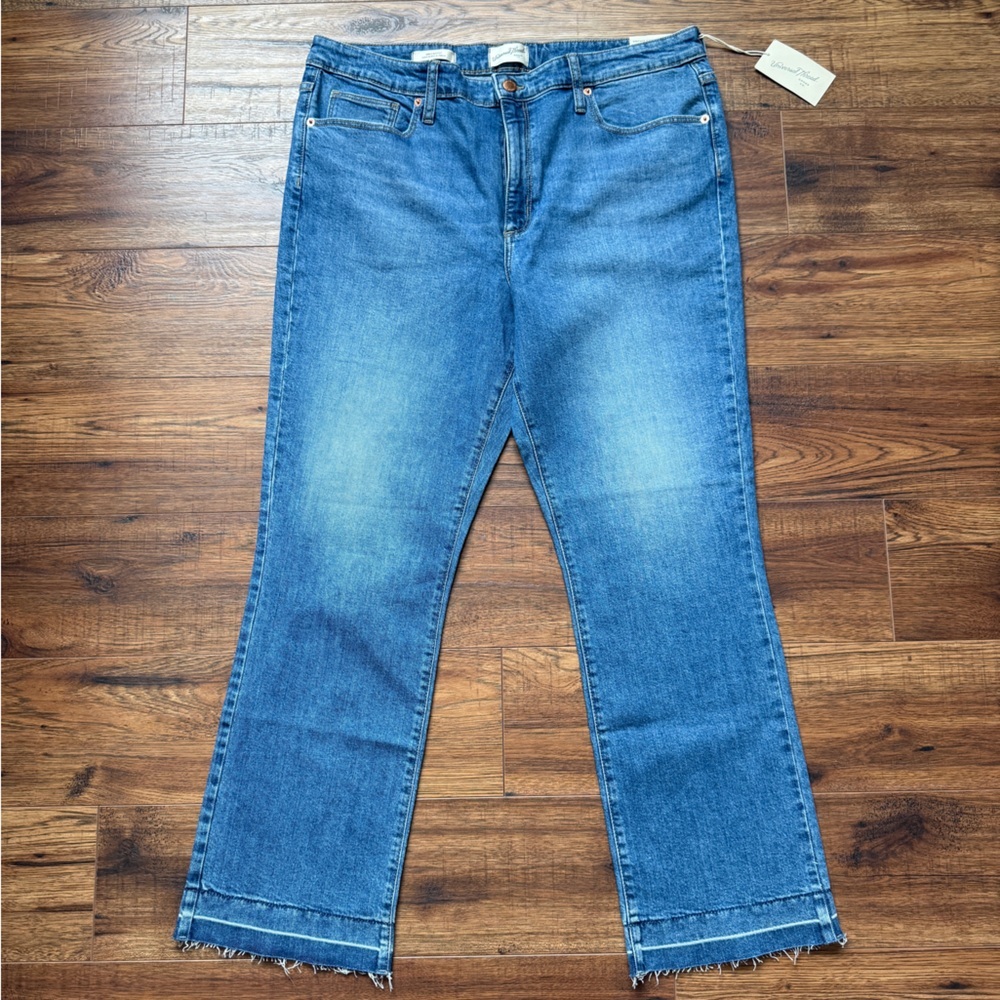 Universal Thread Women’s Vintage Stretch Ankle Bootcut Jeans Size 16 Long NWT